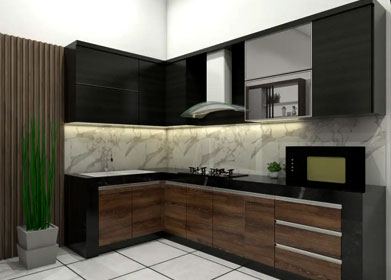 Sleek Flat-Panel Cabinets in Seattle